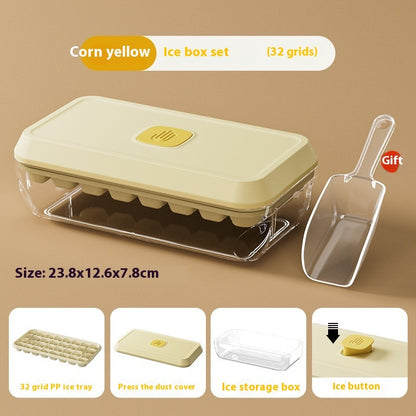 One-Click Ice Tray & Storage Box | Includes Free Ice Scoop - 50% OFF + Free Shipping