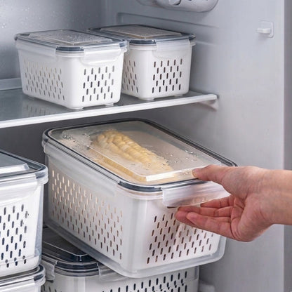 Transparent Stackable Food Containers | Airtight Set (3-7 Pieces) - 50% OFF + Free Shipping