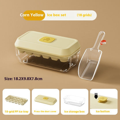 One-Click Ice Tray & Storage Box | Includes Free Ice Scoop - 50% OFF + Free Shipping