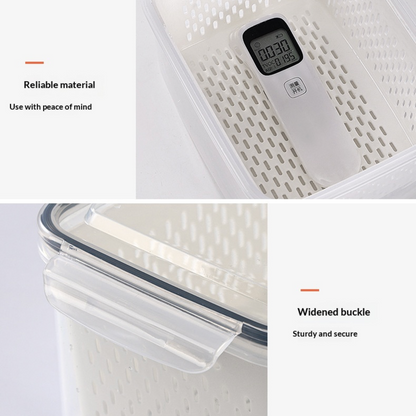 Transparent Stackable Food Containers | Airtight Set (3-7 Pieces) - 50% OFF + Free Shipping